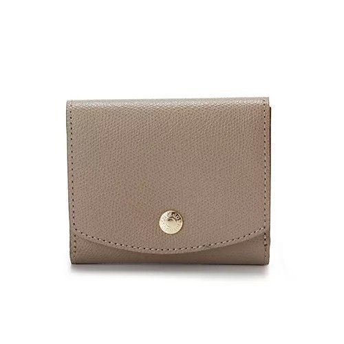 【トプカピ/TOPKAPI】の[TOPKAPI]トプカピ 角シボ型押し・ 二つ折り 財布 COLORATO コロラート インテリア・キッズ・メンズ・レディースファッション・服の通販 founy(ファニー) 　ファッション　Fashion　レディースファッション　WOMEN　財布　Wallets　コイン　Coin　コンパクト　Compact　フラップ　Flap　ポケット　Pocket　メタル　Metal　財布　Wallet　グレー|ID: prp329100004464361 ipo3291000000031235843