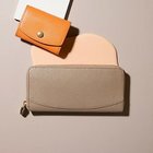 【トプカピ/TOPKAPI】の[TOPKAPI]トプカピ 角シボ型押し・ ラウンド 長財布 COLORATO コロラート グレー|ID: prp329100004464362 ipo3291000000031235850
