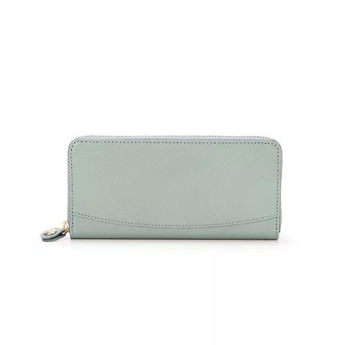 【トプカピ/TOPKAPI】の[TOPKAPI]トプカピ 角シボ型押し・ ラウンド 長財布 COLORATO コロラート インテリア・キッズ・メンズ・レディースファッション・服の通販 founy(ファニー) 　ファッション　Fashion　レディースファッション　WOMEN　財布　Wallets　コイン　Coin　ジップ　Zip　ポケット　Pocket　ラウンド　Round　財布　Wallet　グリーングレー|ID: prp329100004464362 ipo3291000000031235852