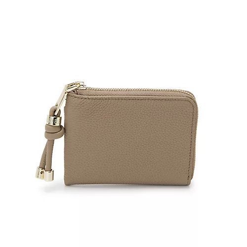 【トプカピ/TOPKAPI】の【TREASURE TOPKAPI】シュリンクレザー Lファスナー ミニ 財布 インテリア・キッズ・メンズ・レディースファッション・服の通販 founy(ファニー) 　ファッション　Fashion　レディースファッション　WOMEN　財布　Wallets　アクセサリー　Accessories　イエロー　Yellow　コイン　Coin　財布　Wallet　デニム　Denim　ベーシック　Basic　ポケット　Pocket　グレージュ|ID: prp329100004464371 ipo3291000000031235885