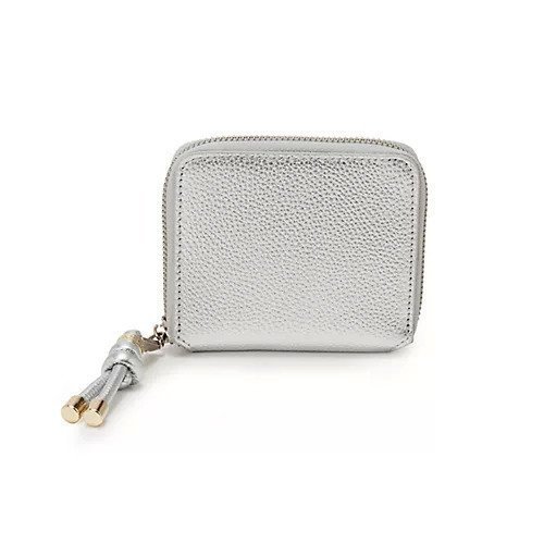 【トプカピ/TOPKAPI】の【TREASURE TOPKAPI】シュリンクレザー 二つ折り 財布 インテリア・キッズ・メンズ・レディースファッション・服の通販 founy(ファニー) 　ファッション　Fashion　レディースファッション　WOMEN　財布　Wallets　イエロー　Yellow　コンパクト　Compact　スマート　Smart　ベーシック　Basic　ボックス　Box　ポケット　Pocket　財布　Wallet　シルバー|ID: prp329100004464372 ipo3291000000031235892