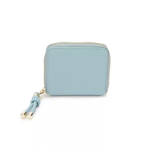 【トプカピ/TOPKAPI】の【TREASURE TOPKAPI】シュリンクレザー 二つ折り 財布 インテリア・キッズ・メンズ・レディースファッション・服の通販 founy(ファニー) ファッション Fashion レディースファッション Fashion for Women ミニ財布・二つ折り財布 Wallets & Card Cases イエロー Yellow オレンジ Orange コンパクト Compact, Small Size スマート Smart, Elegant 財布 Wallet, Purse ベーシック Basic, Essential ボックス Boxy, Box Shape ポケット Pocket, Pocket Detail ブルーグレー|ID: prp329100004464372 ipo3291000000034006187