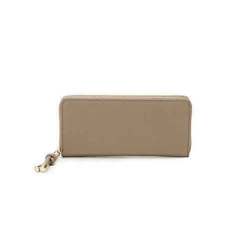 【トプカピ/TOPKAPI】の【TREASURE TOPKAPI】シュリンクレザー ラウンド 長財布 インテリア・キッズ・メンズ・レディースファッション・服の通販 founy(ファニー) 　ファッション　Fashion　レディースファッション　WOMEN　財布　Wallets　イエロー　Yellow　ベーシック　Basic　ポケット　Pocket　ラウンド　Round　財布　Wallet　グレージュ|ID: prp329100004464382 ipo3291000000031235929