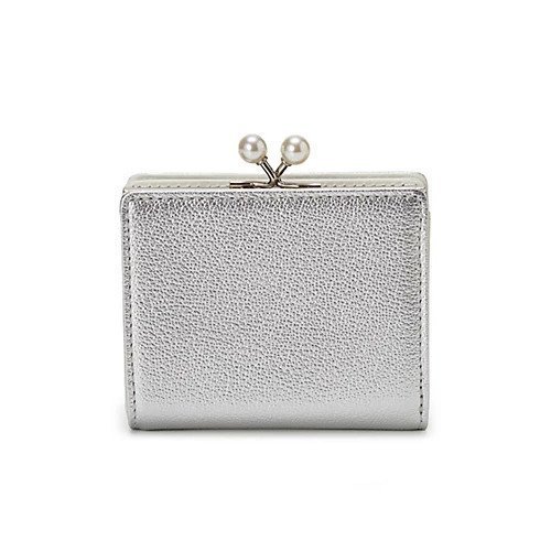 【トプカピ/TOPKAPI】の【TOPKAPI】シュリンクレザー パール がま口 二つ折り 財布 人気、トレンドファッション・服の通販 founy(ファニー) 　ファッション　Fashion　レディースファッション　WOMEN　財布　Wallets　コンパクト　Compact　シルバー　Silver　パール　Pearl　ベーシック　Basic　ポケット　Pocket　エレガント 上品　Elegant　財布　Wallet　other-3|ID: prp329100004464383 ipo3291000000031250705