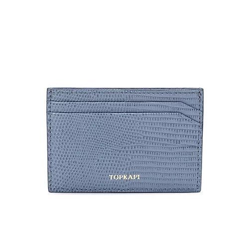 【トプカピ/TOPKAPI】のイタリアンレザー リザード型押し パスケース LUCIA ルチア インテリア・キッズ・メンズ・レディースファッション・服の通販 founy(ファニー) 　イタリア　Italy　エレガント 上品　Elegant　シンプル　Simple　スマート　Smart　スリム　Slim　ポケット　Pocket　ワンポイント　One Point　人気　Popularity　ブルーグレー|ID: prp329100004464386 ipo3291000000031235948