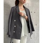 【カオス/Chaos】のサッサーラジャケット 人気、トレンドファッション・服の通販 founy(ファニー) ファッション Fashion レディースファッション WOMEN アウター Coat Outerwear ジャケット Jackets 2025年 2025 2025春夏・S/S Ss,Spring/Summer,2025 おすすめ Recommend コンパクト Compact ジャケット Jacket ダブル Double 夏 Summer 抗菌 Antibacterial 羽織 Haori thumbnail ブラック|ID: prp329100004464391 ipo3291000000031901605