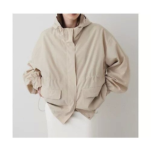 【ウィムガゼット/Whim Gazette】の【THE PAUSE】フーデッドライトブルゾン インテリア・キッズ・メンズ・レディースファッション・服の通販 founy(ファニー) 　ファッション　Fashion　レディースファッション　Fashion for Women　アウター　Coat / Outerwear Collection　ブルゾンジャケット・スポーティアウター　Blouson Jackets　ヴィンテージ　Vintage Style　グラデーション　Gradient, Ombre　スリーブ　Sleeve, Long Sleeve / Short Sleeve　ダブル　Double, Double-Breasted　バルーン　Balloon, Balloon Silhouette　ビッグ　Big, Oversized　ブルゾン　Blouson, Bomber Jacket　ボトム　Bottoms, Lower Wear　ワーク　Workwear, Utility Style　2024年　2024　2024-2025秋冬・A/W　Autumn/Winter 2024–25 AW24–25　ライトベージュ|ID: prp329100004464394 ipo3291000000031235986