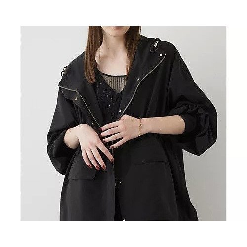【ウィムガゼット/Whim Gazette】の【THE PAUSE】フーデッドライトブルゾン 人気、トレンドファッション・服の通販 founy(ファニー) 　ファッション　Fashion　レディースファッション　Fashion for Women　アウター　Coat / Outerwear Collection　ブルゾンジャケット・スポーティアウター　Blouson Jackets　ヴィンテージ　Vintage Style　グラデーション　Gradient, Ombre　スリーブ　Sleeve, Long Sleeve / Short Sleeve　ダブル　Double, Double-Breasted　バルーン　Balloon, Balloon Silhouette　ビッグ　Big, Oversized　ブルゾン　Blouson, Bomber Jacket　ボトム　Bottoms, Lower Wear　ワーク　Workwear, Utility Style　2024年　2024　2024-2025秋冬・A/W　Autumn/Winter 2024–25 AW24–25　other-2|ID: prp329100004464394 ipo3291000000031250748