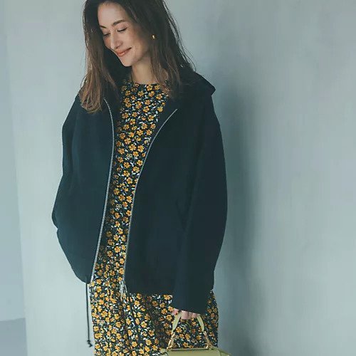 【マディソンブルー/MADISONBLUE】のOVERSIZED HOODIE MELTON 人気、トレンドファッション・服の通販 founy(ファニー) 　ファッション　Fashion　レディースファッション　WOMEN　カットソー　Cut And Sew　メルトン　Melton　other-3|ID: prp329100004464416 ipo3291000000031250844