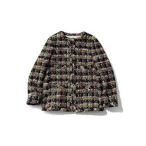 【マディソンブルー/MADISONBLUE】のNO COLLAR JK TWEED CHECK インテリア・キッズ・メンズ・レディースファッション・服の通販 founy(ファニー) https://founy.com/ ファッション Fashion レディースファッション WOMEN イエロー Yellow エレガント 上品 Elegant クラシカル Classical クラシック Classic コンパクト Compact シンプル Simple ジャケット Jacket スマート Smart ツイード Tweed ボトム Bottom ミックス Mix ミリタリー Military モダン Modern |ID: prp329100004464417 ipo3291000000031236045