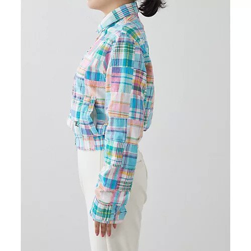 【ウィムガゼット/Whim Gazette】のマドラスチェックブルゾン 人気、トレンドファッション・服の通販 founy(ファニー) 　ファッション　Fashion　レディースファッション　Fashion for Women　アウター　Coat / Outerwear Collection　ブルゾンジャケット・スポーティアウター　Blouson Jackets　インド　Indian Textile　ヴィンテージ　Vintage Style　コンパクト　Compact, Small Size　ショート　Short, Short Length　シンプル　Simple, Minimal　チェック　Check, Plaid, Tartan　パッチワーク　Patchwork, Mixed Fabric　ブルゾン　Blouson, Bomber Jacket　ポケット　Pocket, Pocket Detail　無地　Plain, Solid Color　リバーシブル　Reversible, Two-Sided　2024年　2024　2024春夏・S/S　Spring/Summer 2024 SS24　other-3|ID: prp329100004464427 ipo3291000000031250889