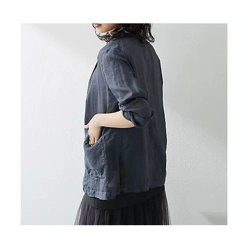 【ウィムガゼット/Whim Gazette】の【一部店舗&WEB限定カラーあり】ラミージャケット 人気、トレンドファッション・服の通販 founy(ファニー) 　ファッション　Fashion　レディースファッション　Fashion for Women　アウター　Coat / Outerwear Collection　レディースジャケット・軽アウター　Jackets　春　Spring　シアー　Sheer, See-Through　ジャケット　Jacket, Outerwear　定番　Standard, Basic Item　人気　Popular, Best Seller　ベビー　Baby, Babywear　羽織　Haori, Light Jacket　ミドル　Middle Length, Mid Height　S/S・春夏　SS, Spring/Summer, Warm Season　夏　Summer　2024年　2024　2024春夏・S/S　Spring/Summer 2024 SS24　エレガント 上品　Elegant　other-3|ID: prp329100004464435 ipo3291000000031250922