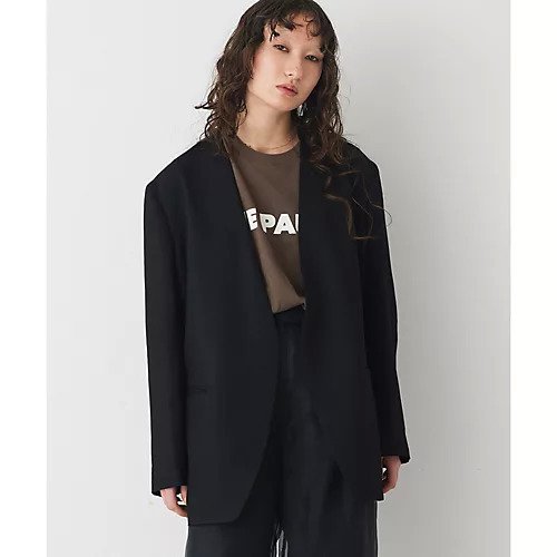 【ウィムガゼット/Whim Gazette】のツイルカラーレスジャケット インテリア・キッズ・メンズ・レディースファッション・服の通販 founy(ファニー) https://founy.com/ ファッション Fashion レディースファッション Fashion for Women アウター Coat / Outerwear Collection レディースジャケット・軽アウター Jackets インナー Innerwear オケージョン Occasion Wear カーディガン Cardigan, Knitwear シンプル Simple, Minimal ジャケット Jacket, Outerwear ツイル Twist, Twisted Detail ブルゾン Blouson, Bomber Jacket ロング Long, Long-Length おすすめ Recommended / Our Picks 2024年 2024 2024春夏・S/S Spring/Summer 2024 SS24 エレガント 上品 Elegant |ID: prp329100004464445 ipo3291000000031236117