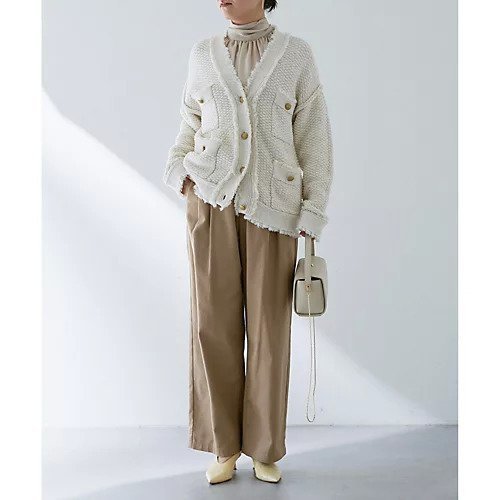 【ウィムガゼット/Whim Gazette】のTWEEDYニットジャケット 人気、トレンドファッション・服の通販 founy(ファニー) 　ファッション　Fashion　レディースファッション　Fashion for Women　アウター　Coat / Outerwear Collection　レディースジャケット・軽アウター　Jackets　アクリル　Acrylic Material　春　Spring　鹿の子　Piqué, Kanoko Fabric　ジャケット　Jacket, Outerwear　スウェット / スエット　Sweatshirt, Sweatwear　ツイード　Twill, Twill Weave　フリンジ　Fringe, Tassel　羽織　Haori, Light Jacket　ミックス　Mix, Mixed Style　メタル　Metal, Metal Parts　おすすめ　Recommended / Our Picks　2024年　2024　2024-2025秋冬・A/W　Autumn/Winter 2024–25 AW24–25　other-2|ID: prp329100004464446 ipo3291000000031250965