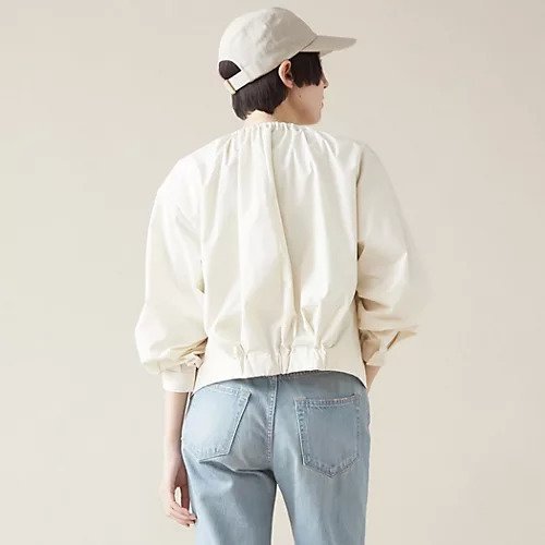 【マルティニーク/martinique】のタフタギャザーブルゾン 人気、トレンドファッション・服の通販 founy(ファニー) 　ファッション　Fashion　レディースファッション　WOMEN　アウター　Coat Outerwear　ブルゾン　Blouson/Jackets　ギャザー　Gather　ストレッチ　Stretch　タフタ　Taffeta　フィット　Fit　フロント　Front　ブラウジング　Browsing　ブルゾン　Blouson　エレガント 上品　Elegant　other-3|ID: prp329100004464451 ipo3291000000031250987