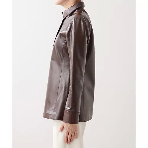 【ウィムガゼット/Whim Gazette】のレザーシャツジャケット 人気、トレンドファッション・服の通販 founy(ファニー) 　ファッション　Fashion　レディースファッション　Fashion for Women　アウター　Coat / Outerwear Collection　レディースジャケット・軽アウター　Jackets　インナー　Innerwear　コンパクト　Compact, Small Size　ジャケット　Jacket, Outerwear　セットアップ　Set-Up, Coordinated Outfit　ロング　Long, Long-Length　A/W・秋冬　Autumn/Winter　おすすめ　Recommended / Our Picks　2024年　2024　2024春夏・S/S　Spring/Summer 2024 SS24　エレガント 上品　Elegant　other-3|ID: prp329100004464454 ipo3291000000031251000