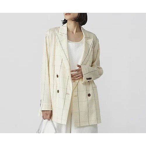 【サクラ/SACRA】のジャケット インテリア・キッズ・メンズ・レディースファッション・服の通販 founy(ファニー) https://founy.com/ ファッション Fashion レディースファッション WOMEN アウター Coat Outerwear ジャケット Jackets クラシカル Classical ジャケット Jacket ボックス Box マニッシュ Mannish リラックス Relax エレガント 上品 Elegant |ID: prp329100004464474 ipo3291000000031810611