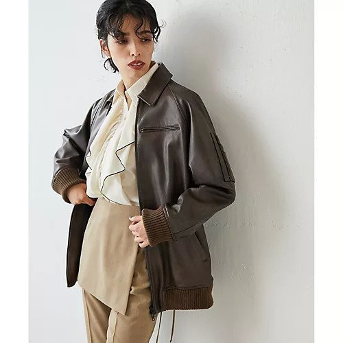 【ウィムガゼット/Whim Gazette】のヴィンテージレザーフライトジャケット 人気、トレンドファッション・服の通販 founy(ファニー) 　ファッション　Fashion　レディースファッション　Fashion for Women　アウター　Coat / Outerwear Collection　レディースジャケット・軽アウター　Jackets　アンティーク　Antique-Inspired　ヴィンテージ　Vintage Style　シンプル　Simple, Minimal　ジャケット　Jacket, Outerwear　バランス　Balance, Style Balance　ビンテージ　Vintage, Retro Style　マニッシュ　Mannish, Boyish　メンズ　Men's, Menswear　2023年　2023　2023-2024秋冬・A/W　Autumn/Winter 2023–24 AW23–24　other-2|ID: prp329100004464476 ipo3291000000031251093