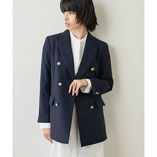 【ウィムガゼット/Whim Gazette】のピークドラペルジャケット 人気、トレンドファッション・服の通販 founy(ファニー) 　ファッション　Fashion　レディースファッション　Fashion for Women　アウター　Coat / Outerwear Collection　レディースジャケット・軽アウター　Jackets　クラシカル　Classical, Vintage-Inspired　ジャケット　Jacket, Outerwear　ストライプ　Stripe, Striped Pattern　定番　Standard, Basic Item　ベーシック　Basic, Essential　2022年　2022　2022-2023秋冬・A/W　Autumn/Winter 2022–23 AW22–23　おすすめ　Recommended / Our Picks　other-3|ID: prp329100004464479 ipo3291000000031251108