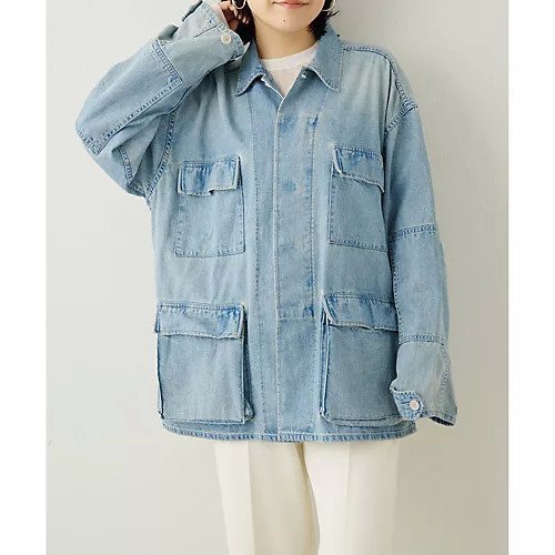 【ウィムガゼット/Whim Gazette】の【ai no de】OKAYAMA シャツブルゾン インテリア・キッズ・メンズ・レディースファッション・服の通販 founy(ファニー) 　ファッション　Fashion　レディースファッション　Fashion for Women　アウター　Coat / Outerwear Collection　ブルゾンジャケット・スポーティアウター　Blouson Jackets　トップス・カットソー　Cut & Sew Tops　シャツ・ブラウス・オフィスカジュアル　Elegant Blouses & Button-Ups　アクセサリー　Fashion Accessories　春　Spring　ジャケット　Jacket, Outerwear　デニム　Denim, Jeans Material　トレンド　Trend, Trending Now　ブルゾン　Blouson, Bomber Jacket　羽織　Haori, Light Jacket　メンズ　Men's, Menswear　リラックス　Relax, Relaxed Fit　S/S・春夏　SS, Spring/Summer, Warm Season　夏　Summer　2023春夏・S/S　Spring/Summer 2023 SS23　2023年　2023　ブルー|ID: prp329100004464495 ipo3291000000031236242