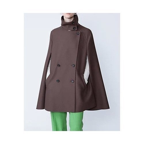 【アドーア/ADORE】のライトリバービックカラートレンチケープ インテリア・キッズ・メンズ・レディースファッション・服の通販 founy(ファニー) https://founy.com/ ファッション Fashion レディースファッション Fashion for Women スタンド Stand Collar, Upright Stand ダブル Double, Double-Breasted ビッグ Big, Oversized 羽織 Haori, Light Jacket |ID: prp329100004464505 ipo3291000000035004651