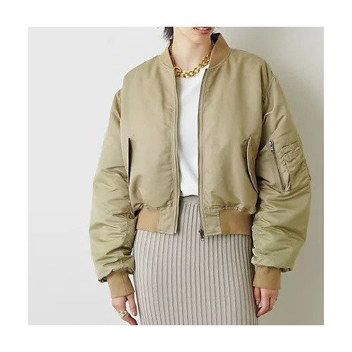 【ウィムガゼット/Whim Gazette】のMA-1 ブルゾン インテリア・キッズ・メンズ・レディースファッション・服の通販 founy(ファニー) 　ファッション　Fashion　レディースファッション　WOMEN　アウター　Coat Outerwear　ブルゾン　Blouson/Jackets　MA-1　MA-1　インナー　Inner　コンパクト　Compact　コーティング　Coating　ショート　Short　スタンダード　Standard　バランス　Balance　ブルゾン　Blouson　ボトム　Bottom　ミックス　Mix　メンズ　Mens　レオパード　Leopard　ロング　Long　ワッシャー　Washer　2022年　2022　2022-2023秋冬・A/W　Aw/Autumn/Winter//Fw/Fall-Winter/2022-2023　おすすめ　Recommend　ベージュ|ID: prp329100004464509 ipo3291000000031236280