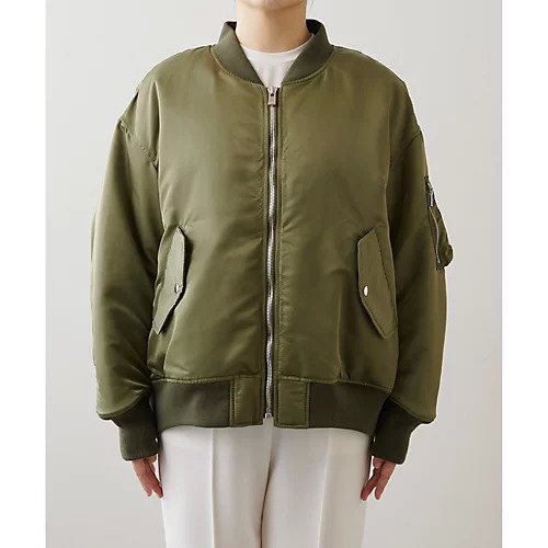 【ウィムガゼット/Whim Gazette】の【Col Pierrot】MA-1 人気、トレンドファッション・服の通販 founy(ファニー) 　ファッション　Fashion　レディースファッション　WOMEN　アウター　Coat Outerwear　MA-1　MA-1　トレンド　Trend　フィット　Fit　フェミニン　Feminine　フランス　France　ブルゾン　Blouson　ベーシック　Basic　冬　Winter　2022年　2022　2022-2023秋冬・A/W　Aw/Autumn/Winter//Fw/Fall-Winter/2022-2023　other-2|ID: prp329100004464520 ipo3291000000031251289