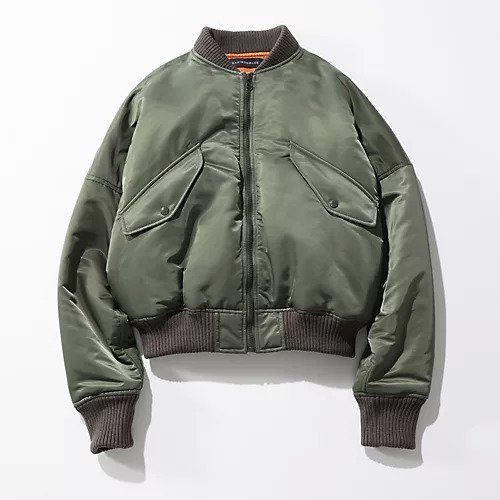 【マディソンブルー/MADISONBLUE】のCOMPACT MA-1 NY TWILL JACKET 人気、トレンドファッション・服の通販 founy(ファニー) 　ファッション　Fashion　レディースファッション　WOMEN　アウター　Coat Outerwear　ジャケット　Jackets　MA-1　MA-1　ショート　Short　ジャケット　Jacket　フォルム　Form　ブルゾン　Blouson　ミリタリー　Military　ヴィンテージ　Vintage　軽量　Lightweight　other-2|ID: prp329100004464529 ipo3291000000032166024