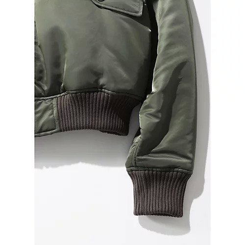 【マディソンブルー/MADISONBLUE】のCOMPACT MA-1 NY TWILL JACKET 人気、トレンドファッション・服の通販 founy(ファニー) 　ファッション　Fashion　レディースファッション　WOMEN　アウター　Coat Outerwear　ジャケット　Jackets　MA-1　MA-1　ショート　Short　ジャケット　Jacket　フォルム　Form　ブルゾン　Blouson　ミリタリー　Military　ヴィンテージ　Vintage　軽量　Lightweight　other-3|ID: prp329100004464529 ipo3291000000032166025
