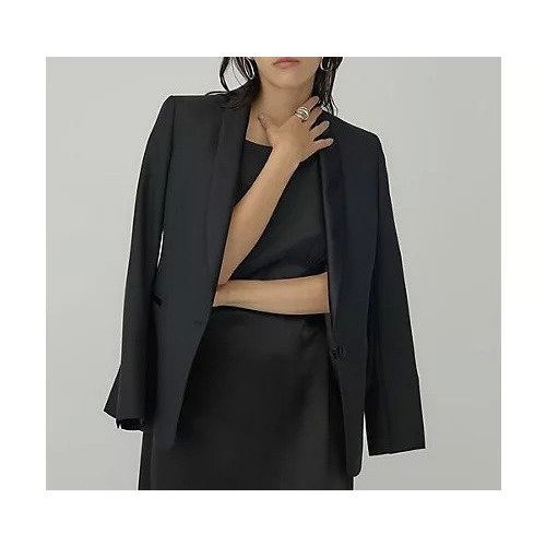 【カオス/Chaos】のスモーキングジャケット インテリア・キッズ・メンズ・レディースファッション・服の通販 founy(ファニー) ファッション Fashion レディースファッション Fashion for Women アウター Coat / Outerwear Collection レディースジャケット・軽アウター Jackets ジャケット Jacket, Outerwear 別注 Limited Edition, Custom Order ブラック|ID: prp329100004464538 ipo3291000000034565700