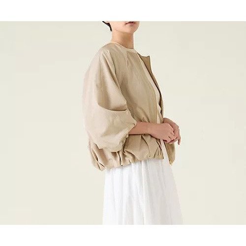 【マルティニーク/martinique】のハイカウントタフタブルゾン 人気、トレンドファッション・服の通販 founy(ファニー) 　ファッション　Fashion　レディースファッション　WOMEN　アウター　Coat Outerwear　ブルゾン　Blouson/Jackets　おすすめ　Recommend　イタリア　Italy　ギャザー　Gather　タフタ　Taffeta　バランス　Balance　フォルム　Form　ブルゾン　Blouson　ポケット　Pocket　other-2|ID: prp329100004464559 ipo3291000000031251452