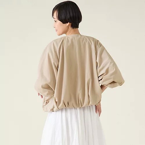 【マルティニーク/martinique】のハイカウントタフタブルゾン 人気、トレンドファッション・服の通販 founy(ファニー) 　ファッション　Fashion　レディースファッション　WOMEN　アウター　Coat Outerwear　ブルゾン　Blouson/Jackets　おすすめ　Recommend　イタリア　Italy　ギャザー　Gather　タフタ　Taffeta　バランス　Balance　フォルム　Form　ブルゾン　Blouson　ポケット　Pocket　other-3|ID: prp329100004464559 ipo3291000000031251453