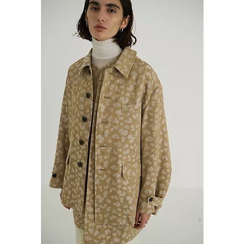 【クラネ/CLANE】のLINEN LEOPARD JACKET 人気、トレンドファッション・服の通販 founy(ファニー) 　ファッション　Fashion　レディースファッション　Fashion for Women　アウター　Coat / Outerwear Collection　レディースジャケット・軽アウター　Jackets　2025年　2025　2025春夏・S/S　Spring/Summer 2025 SS25　シルク　Silk, 100% Silk　ジャケット　Jacket, Outerwear　フラップ　Flap, Flap Pocket　フロント　Front, Front Design　ポケット　Pocket, Pocket Detail　メランジ　Melange, Mixed Yarn　レオパード　Leopard, Animal Print　軽量　Lightweight, Ultra Light　other-2|ID: prp329100004464562 ipo3291000000032526445