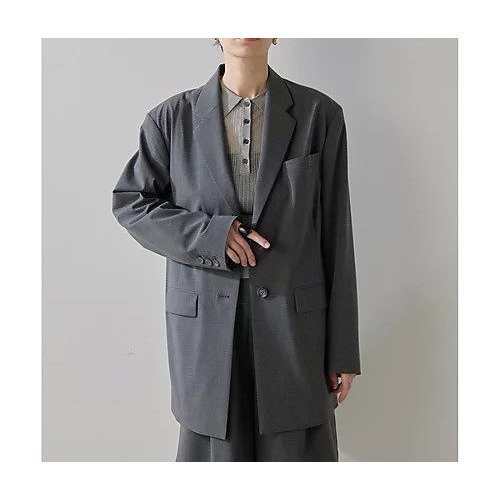 【ウィムガゼット/Whim Gazette】の【THE PAUSE】オーバーテーラードジャケット 人気、トレンドファッション・服の通販 founy(ファニー) 　ファッション　Fashion　レディースファッション　WOMEN　アウター　Coat Outerwear　ジャケット　Jackets　テーラードジャケット　Tailored Jackets　ヴィンテージ　Vintage　グラデーション　Gradation　ショルダー　Shoulder　ジャケット　Jacket　ストレッチ　Stretch　スーツ　Suit　セットアップ　Set Up　トレンド　Trend　ドロップ　Drop　ボトム　Bottom　羽織　Haori　ロング　Long　ワーク　Work　おすすめ　Recommend　エレガント 上品　Elegant　2025年　2025　2025春夏・S/S　Ss,Spring/Summer,2025　other-2|ID: prp329100004464564 ipo3291000000031251471