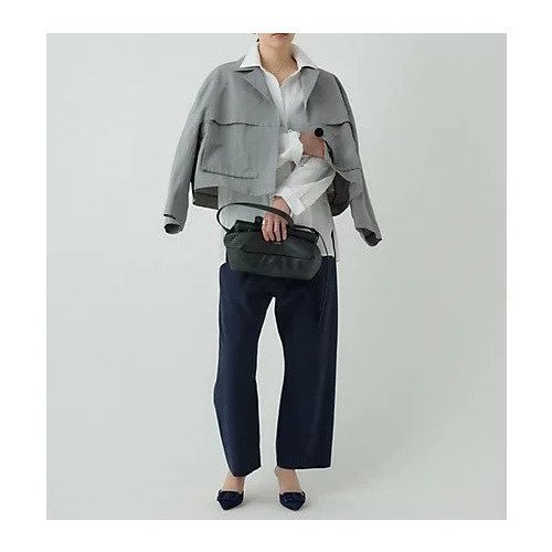 【カオス/Chaos】のカラマンドジャケット インテリア・キッズ・メンズ・レディースファッション・服の通販 founy(ファニー) 　ファッション　Fashion　レディースファッション　Ladies' Fashion Online　アウター　Coat Outerwear　ジャケット　Jackets　ショート　Short　ジャケット　Jacket　パターン　Pattern　フィット　Fit　フロント　Front　ボレロ　Bolero　ポケット　Pocket　サマーグレー|ID: prp329100004464565 ipo3291000000032662176