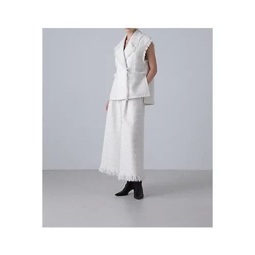 【アドーア/ADORE】のテープヤーンツィードジレ 人気、トレンドファッション・服の通販 founy(ファニー) 　ファッション　Fashion　レディースファッション　Fashion for Women　アウター　Coat / Outerwear Collection　トップス・カットソー　Cut & Sew Tops　ベスト&ジレ / 重ね着スタイル　Vests & Gilets　おすすめ　Recommended / Our Picks　オケージョン　Occasion Wear　スタンダード　Standard, Basic　セットアップ　Set-Up, Coordinated Outfit　ツイード　Twill, Twill Weave　フィット　Fit, Slim Fit　夏　Summer　春　Spring　S/S・春夏　SS, Spring/Summer, Warm Season　other-3|ID: prp329100004464569 ipo3291000000034648894