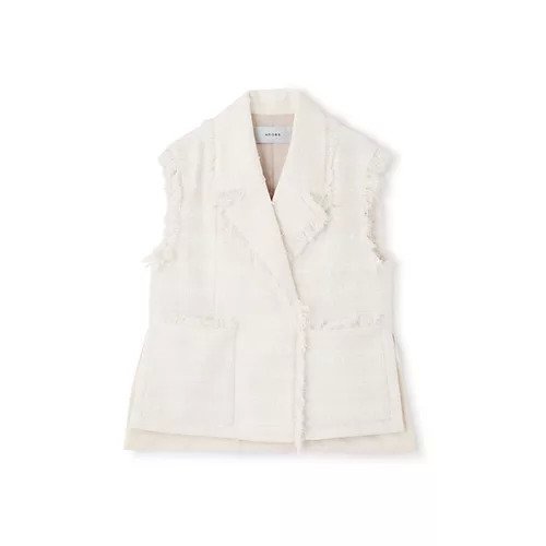 【アドーア/ADORE】のテープヤーンツィードジレ インテリア・キッズ・メンズ・レディースファッション・服の通販 founy(ファニー) https://founy.com/ ファッション Fashion レディースファッション Fashion for Women アウター Coat / Outerwear Collection トップス・カットソー Cut & Sew Tops ベスト&ジレ / 重ね着スタイル Vests & Gilets おすすめ Recommended / Our Picks オケージョン Occasion Wear スタンダード Standard, Basic セットアップ Set-Up, Coordinated Outfit ツイード Twill, Twill Weave フィット Fit, Slim Fit 夏 Summer 春 Spring S/S・春夏 SS, Spring/Summer, Warm Season |ID: prp329100004464569 ipo3291000000034836029