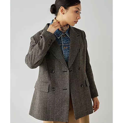 【ウィムガゼット/Whim Gazette】のBOXEYジャケット 人気、トレンドファッション・服の通販 founy(ファニー) 　ファッション　Fashion　レディースファッション　WOMEN　アウター　Coat Outerwear　ジャケット　Jackets　2024年　2024　2024-2025秋冬・A/W　Aw/Autumn/Winter/Fw/Fall/2024-2025　2月号　February Issue　おすすめ　Recommend　ウォーム　Worm　クラシカル　Classical　クラシック　Classic　ジャケット　Jacket　ダブル　Double　チェック　Check　ツィード　Tweed　ツイード　Tweed　ヘリンボーン　Herringbone　ベーシック　Basic　 other-1|ID: prp329100004464586 ipo3291000000031236470