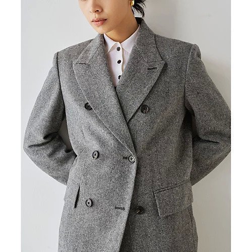 【ウィムガゼット/Whim Gazette】のBOXEYジャケット 人気、トレンドファッション・服の通販 founy(ファニー) 　ファッション　Fashion　レディースファッション　WOMEN　アウター　Coat Outerwear　ジャケット　Jackets　2024年　2024　2024-2025秋冬・A/W　Aw/Autumn/Winter/Fw/Fall/2024-2025　2月号　February Issue　おすすめ　Recommend　ウォーム　Worm　クラシカル　Classical　クラシック　Classic　ジャケット　Jacket　ダブル　Double　チェック　Check　ツィード　Tweed　ツイード　Tweed　ヘリンボーン　Herringbone　ベーシック　Basic　other-2|ID: prp329100004464586 ipo3291000000031251558
