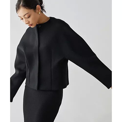 【ウィムガゼット/Whim Gazette】のボンディングジャケット インテリア・キッズ・メンズ・レディースファッション・服の通販 founy(ファニー) https://founy.com/ ファッション Fashion レディースファッション WOMEN アウター Coat Outerwear ジャケット Jackets 2024年 2024 2024-2025秋冬・A/W Aw/Autumn/Winter/Fw/Fall/2024-2025 インナー Inner ショート Short ジャケット Jacket フォルム Form フロント Front ブルゾン Blouson ボンディング Bonding ロング Long |ID: prp329100004464588 ipo3291000000031236475