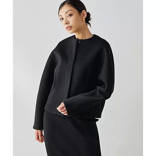 【ウィムガゼット/Whim Gazette】のボンディングジャケット 人気、トレンドファッション・服の通販 founy(ファニー) 　ファッション　Fashion　レディースファッション　WOMEN　アウター　Coat Outerwear　ジャケット　Jackets　2024年　2024　2024-2025秋冬・A/W　Aw/Autumn/Winter/Fw/Fall/2024-2025　インナー　Inner　ショート　Short　ジャケット　Jacket　フォルム　Form　フロント　Front　ブルゾン　Blouson　ボンディング　Bonding　ロング　Long　other-3|ID: prp329100004464588 ipo3291000000031251568