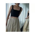 【マージュール/marjour】のCUP IN SQUARE TANKTOP 人気、トレンドファッション・服の通販 founy(ファニー) ファッション Fashion レディースファッション Fashion for Women ワンピース Dresses インナー Innerwear シアー Sheer, See-Through スクエア Square, Square Shape ストレッチ Stretch, Stretchy Fabric ストレート Straight, Straight Cut タンク Tank Top, Sleeveless Top なめらか Smooth, Silky Texture フィット Fit, Slim Fit ポケット Pocket, Pocket Detail エレガント 上品 Elegant thumbnail BLACK|ID: prp329100004464687 ipo3291000000035594593