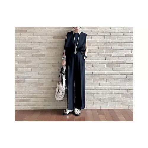 【イーバイエクラ/E by eclat】の裾ギャザー華奢見えノースリーブ 人気、トレンドファッション・服の通販 founy(ファニー) ファッション Fashion レディースファッション Fashion for Women トップス・カットソー Cut & Sew Tops キャミソール&ノースリーブ Camisoles & Sleeveless Tops ギャザー Gathered, Ruffled スーツ Suit, Formalwear ドローコード Drawcord, Drawstring Cord ノースリーブ Sleeveless, No-Sleeve 夏 Summer 洗える Machine Washable other-3|ID: prp329100004464690 ipo3291000000034674864