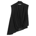 【プレインピープル/PLAIN PEOPLE】のライトジョーゼットジャージーイレギュラーヘムトップス ブラック|ID: prp329100004464692 ipo3291000000031245864
