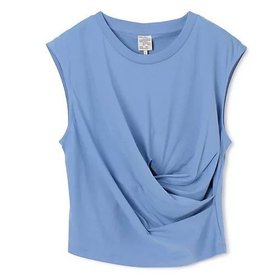 【バウムウンドヘルガーデン/BAUM UND PFERDGARTEN】のツイストノースリーブカットソー 人気、トレンドファッション・服の通販 founy(ファニー) ファッション Fashion レディースファッション Fashion for Women トップス・カットソー Cut & Sew Tops キャミソール&ノースリーブ Camisoles & Sleeveless Tops カットソー・ベーシックTシャツ Cut-and-Sewn Tops / Stretch Tees & Basics アシンメトリー Asymmetrical Style シンプル Simple, Minimal スリーブ Sleeve, Long Sleeve / Short Sleeve ドレープ Drape, Draping Fabric フェミニン Feminine, Girly フレンチ French, French Style フロント Front, Front Design ボトム Bottoms, Lower Wear 夏 Summer 洗える Machine Washable |ID:prp329100004464693