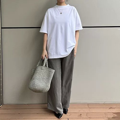 【エクラ/eclat】の【別注】2タイプパックTシャツ 人気、トレンドファッション・服の通販 founy(ファニー) 　ファッション　Fashion　レディースファッション　WOMEN　トップス・カットソー　Tops/Tshirt　シャツ/ブラウス　Shirts/Blouses　ロング / Tシャツ　T-Shirts　ベーシック　Basic　モックネック　Mock Neck　別注　Special Order　洗える　Washable　other-3|ID: prp329100004464699 ipo3291000000031837438