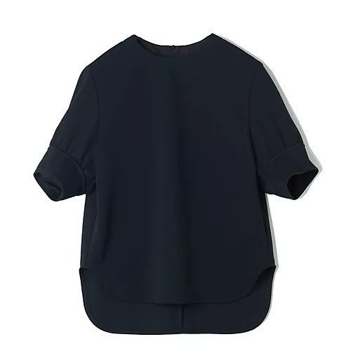 【イーバイエクラ/E by eclat】のボリューム袖ブラウス風トップス インテリア・キッズ・メンズ・レディースファッション・服の通販 founy(ファニー) https://founy.com/ ファッション Fashion レディースファッション Fashion for Women トップス・カットソー Cut & Sew Tops シャツ・ブラウス・オフィスカジュアル Elegant Blouses & Button-Ups おすすめ Recommended / Our Picks ストレッチ Stretch, Stretchy Fabric ラウンド Round, Round Neck 洗える Machine Washable |ID: prp329100004464704 ipo3291000000031245928