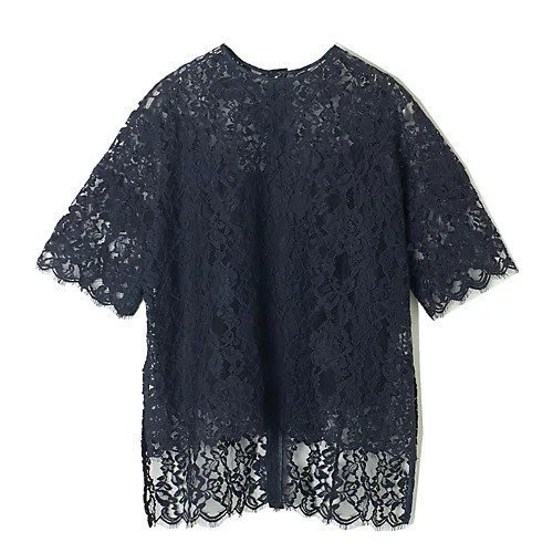 【エクラ/eclat】の【別注】五分袖レーストップス(キャミソールつき) 人気、トレンドファッション・服の通販 founy(ファニー) 　ファッション　Fashion　レディースファッション　Fashion for Women　トップス・カットソー　Cut & Sew Tops　キャミソール&ノースリーブ　Camisoles & Sleeveless Tops　インナー　Innerwear　キャミソール　Camisole, Spaghetti Strap Top　スリット　Slit, Slit Detail　バランス　Balance, Style Balance　レース　Lace, Lace Fabric　エレガント 上品　Elegant　別注　Limited Edition, Custom Order　 other-1|ID: prp329100004464705 ipo3291000000031245933