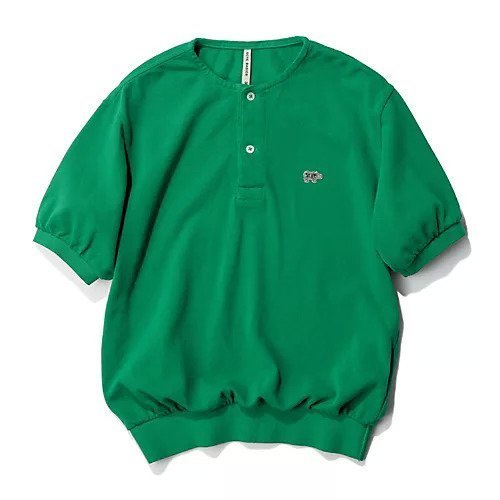 【エクラ/eclat】の【宮崎桃代さん別注】ヘンリーネック ポロシャツ 人気、トレンドファッション・服の通販 founy(ファニー) 　ファッション　Fashion　レディースファッション　Fashion for Women　トップス・カットソー　Cut & Sew Tops　シャツ・ブラウス・オフィスカジュアル　Elegant Blouses & Button-Ups　ポロシャツ・きれいめカジュアル　Smart-Casual Polo Tops　ポロシャツ　Polo Shirt, Collared Tee　別注　Limited Edition, Custom Order　洗える　Machine Washable　鹿の子　Piqué, Kanoko Fabric　other-2|ID: prp329100004464706 ipo3291000000036329131