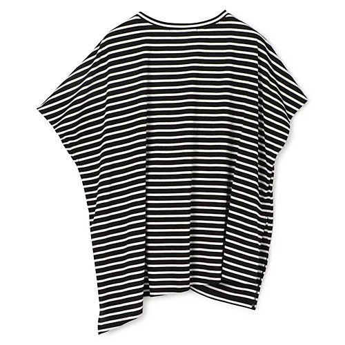 【プレインピープル/PLAIN PEOPLE】のピュアオーガニックジャージー・ボーダードレーププルオーバー 人気、トレンドファッション・服の通販 founy(ファニー) 　ファッション　Fashion　レディースファッション　WOMEN　トップス・カットソー　Tops/Tshirt　プルオーバー　Pullover　おすすめ　Recommend　チュニック　Tunic　ドレープ　Drape　ベーシック　Basic　洗える　Washable　other-2|ID: prp329100004464711 ipo3291000000031245962
